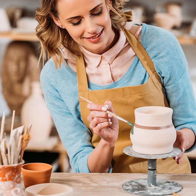 Landical 6 Pack Air Dry Clay 6 lbs Self Hardening Pottery Clay Porcelain All Purpose Natural Modeling for Adults Kids Beginners Advanced Sculptors DIY Crafts Art, 6 Colors