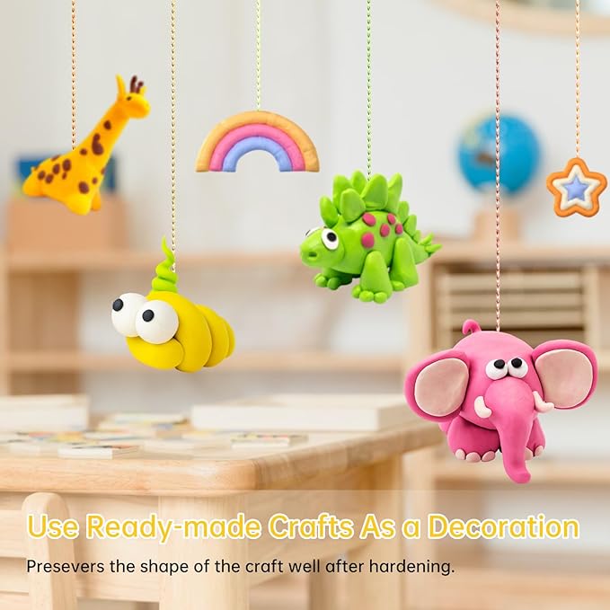 Air Dry Clay, 180 Packs Air Dry Foam Clay, Colored Foam Clay, Crafting Clay, Moldable Foam Clay Super Light Weight Air Dry Clay Perfect Clay for Arts Crafts