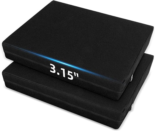 FirstGift 3.15" Thick Waterproof Stadium Seat Cushion for Bleachers, Portable Padded Chair for Sports Events, Concerts, Outdoor Mat – Lightweight & Comfortable