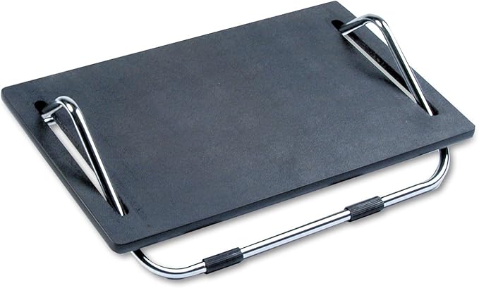 Safco 2105 Ergo-Comfort Adjustable Footrest, 18.5w x 11.5d x 5h, Black, 1 Count (2105)