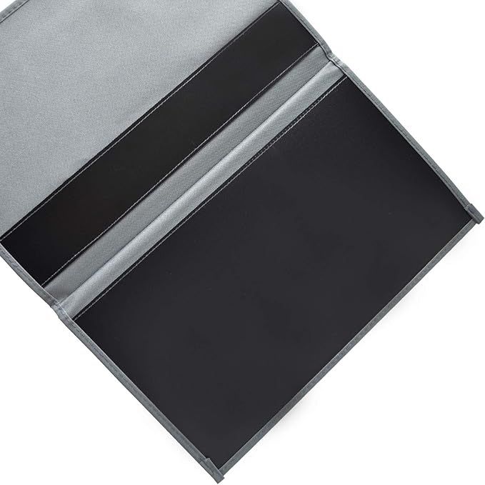 Bedside Storage Organizer, Bedside Caddy, Table Cabinet Storage Organizer, TV Remote Control, Phones, Magazines, Tablets, Accessories, Grey