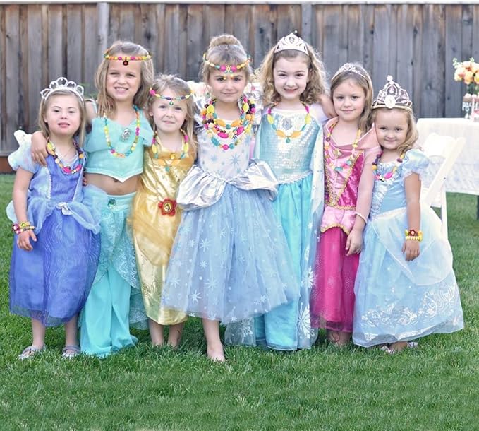 GILI Pop Beads - Jewelry Making Kit for 3 4 5 6 7 8 Year Old Little Girls - Arts and Crafts Toys for Kids Age 4yr-8yr - Necklace Bracelet Creativity Snap Set Top Best Christmas Birthday Gifts (500pcs)