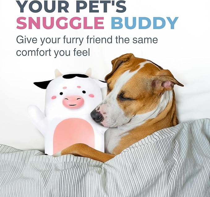 Cow Print Plush Body Pillow for Kids | Long Stuffed Animal Cuddle Pillow | Soft Hugging Toy | Plushie Gift for Girls & Boys | Long Plush Body Pillow for Sleep & Comfort | Small, 23 Inches