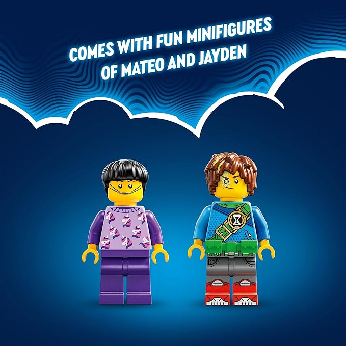 LEGO DREAMZzz Mateo and Z-Blob The Robot 71454 Building Toy Set, 2-in 1 Build Transforms Z-Blob to a Robot, Great Gift for Grandchildren or Kids Ages 7 and Up to Play with Friends or on Their Own