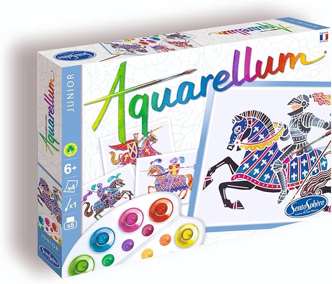 3900695 "Aquarellum Junior Knights Painting Set