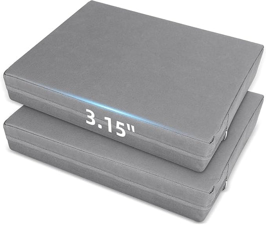 FirstGift 3.15" Thick Waterproof Stadium Seat Cushion for Bleachers, Portable Padded Chair for Sports Events, Concerts, Outdoor Mat – Lightweight & Comfortable