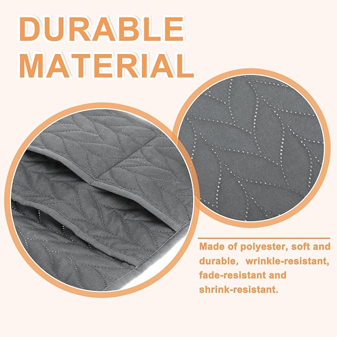 uxcell Couch Sofa Armrest Organizer Non-Slip Chair Arm Recliner Remote Control Organizer with 6 Pockets for Books, Magazines, Tablet, Phone, Dark Gray