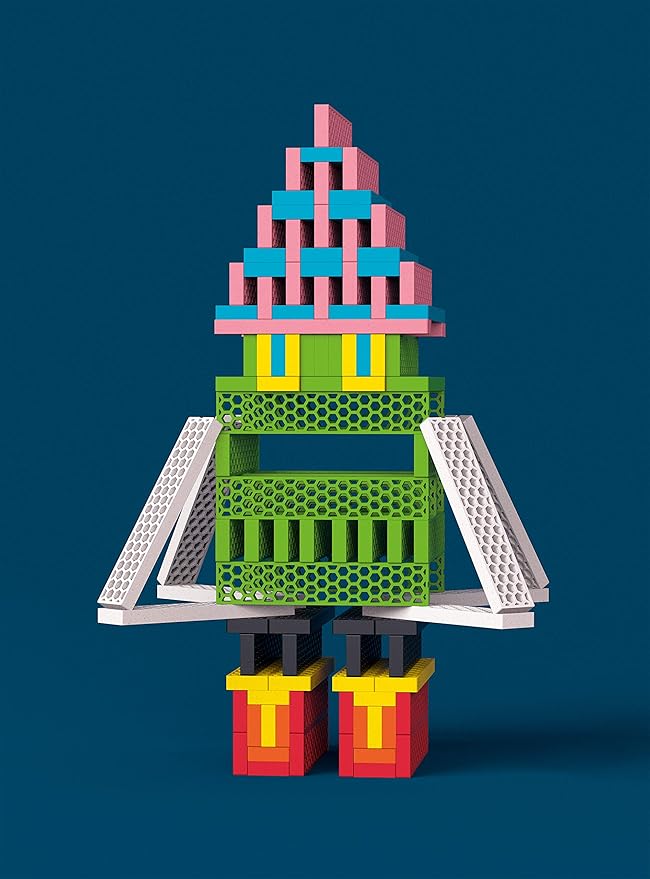 Tegu 340 Piece Perfect Blocks Building Set, Multicolor (Amazon Exclusive)