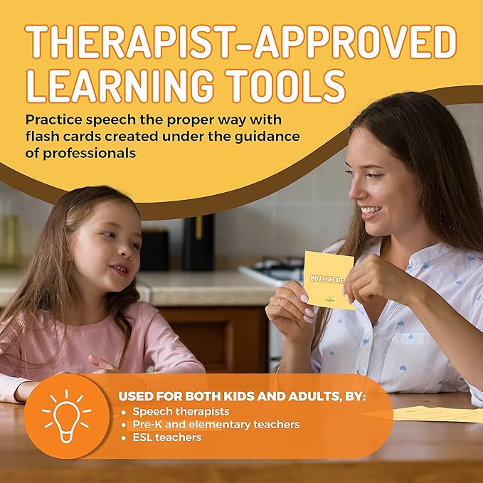 300 Noun Vocabulary Builder Flash Cards, Photo Cards with Learning Games and Teaching Materials for Speech Therapy, ESL, Preschool, Homeschool, Toddlers, Adults, Autism, Dementia, ABA, and Aphasia