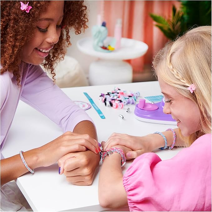 Cool Maker, KumiKreator Bead & Braider Friendship Necklace and Bracelet Making Kit, Arts and Crafts Kids Toys for Girls Ages 8 and up