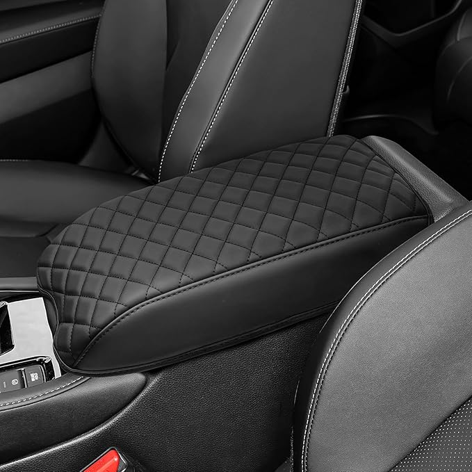 Bercicci Center Console Armrest Cover Compatible with Honda 2023-2025 2026 Accord (Include Hybrid) Accessories Leather Material Center Console Liner Protection