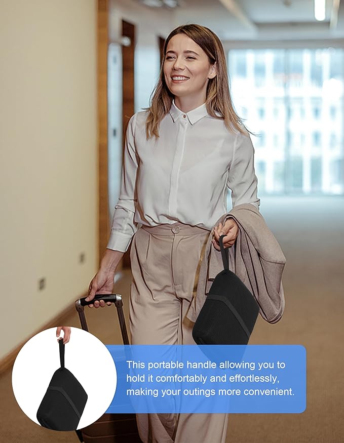 Airplane Seat Cushion Portable Travel Cushion for Comfort Foldable Stadium Pad with Breathable Fabric Seat Pad Perfect for Long Flights, Office, Bleacher, Camping