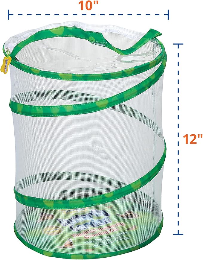 Insect Lore Butterfly Garden Kit, Painted Lady Butterfly Kit with Voucher for Live Caterpillars, Butterfly Habitat, STEM Journal & More