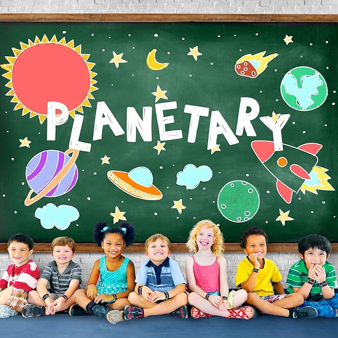 144 Pieces Space Slap Bracelets Astronaut Planet Rocket Space Ship Wristbands Bracelets Fun Words Printed Slap Bracelets Wristband for Party Favor Gifts School Classroom Prize Exchange,12 Styles