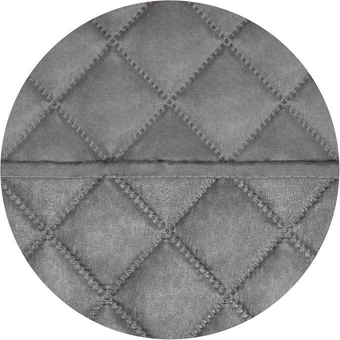 PureFit Reversible Quilted Sofa Cover, Water Resistant Slipcover Furniture Protector, Washable Couch Cover with Non Slip and Elastic Straps for Kids, Dogs, Pets (XX Large, Gray/Gray)