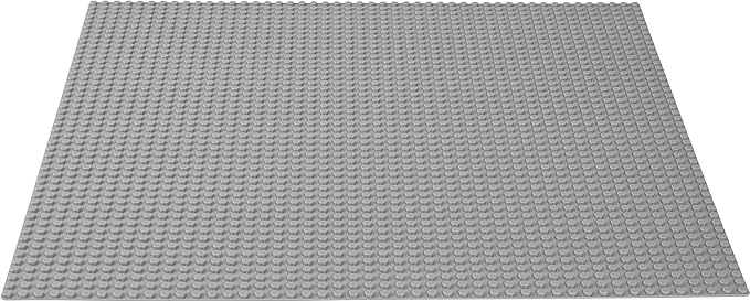 LEGO Classic Gray Baseplate 10701 Building Toy Compatible with Building Bricks for Kids Play (1 Piece)