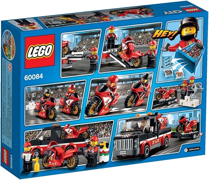 LEGO City Great Vehicles Racing Bike Transporter 60084