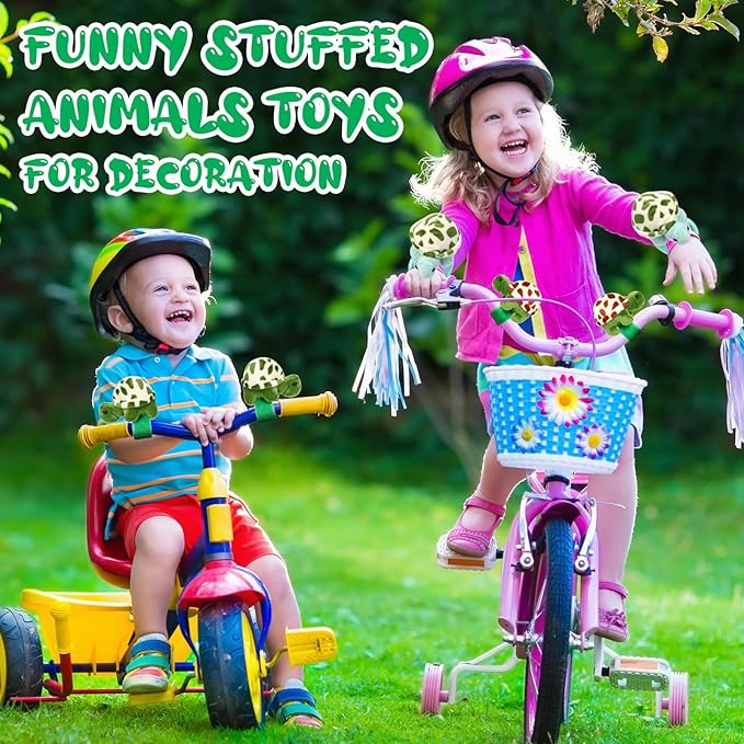 Lenwen 15 Pcs Stuffed Turtle Slap Bracelets Bulk Adorable Plush Turtle Stuffed Animals Slap Bracelets for Birthday Sea Party Favors Decor Goodie Bag Stuffers(Lovely)