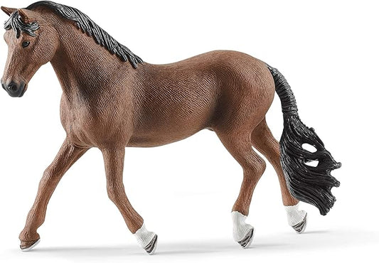 Schleich Horse Club, Horse Toys for Girls and Boys Trakehner Gelding Horse Toy Figurine, Ages 5+
