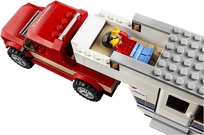 LEGO City Pickup & Caravan 60182 Building Kit (344 Pieces)