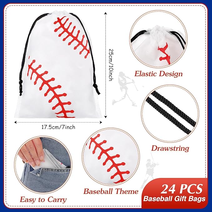 Aoriher 194 Pcs Baseball Party Favors Set Sport Silicone Bracelet Sport Car Keychain Whistle for Girls Boys Birthday Gifts Sport Themed Party Supplies