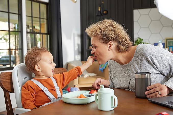 NUK Silicone Baby Straw Cup, Easy to Grip & Drink, Dishwasher-Safe, BPA-Free, Pack of 1