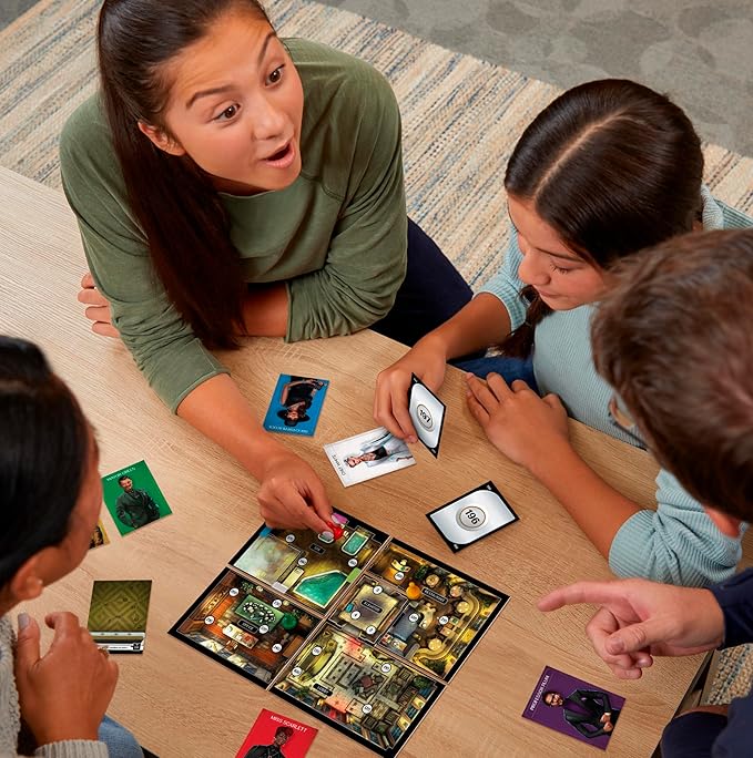 Clue Escape: The Midnight Hotel Board Game, Clue Escape Room Game, 1-Time Solve Mystery Games, Family Games for Ages 10+, 1-6 Players, 90 Mins. Avg.