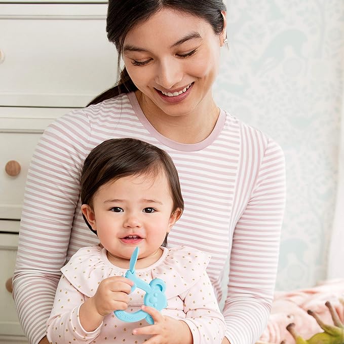 Munchkin® The Baby Toon™ Silicone Teether Spoon, 2 Pack, Elephant/Koala (As Seen On Shark Tank)