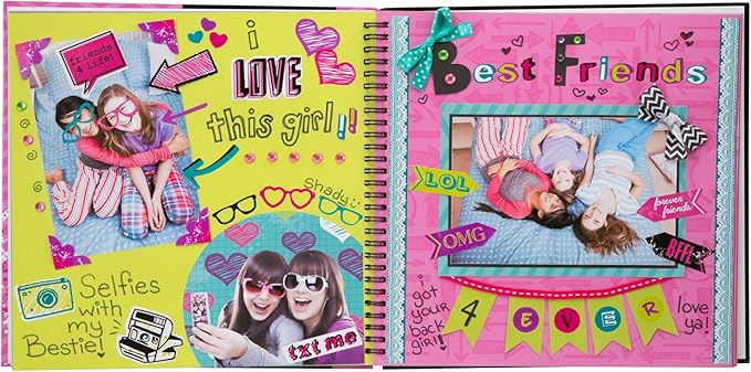 Alex DIY Friends 4 Ever Scrapbook Kids Art and Craft Activity