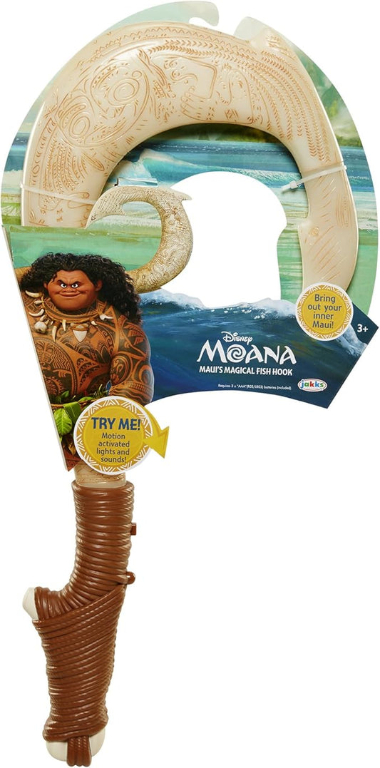 Disney Moana Maui's Magical Fish Hook, Motion Activated Lights and Sound! 20 Inches