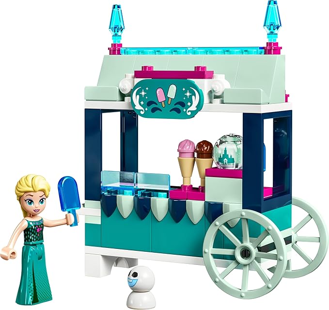 LEGO 43234 Disney Princess Elsas Eisstand, Eismaschine, Mini-Schneemann