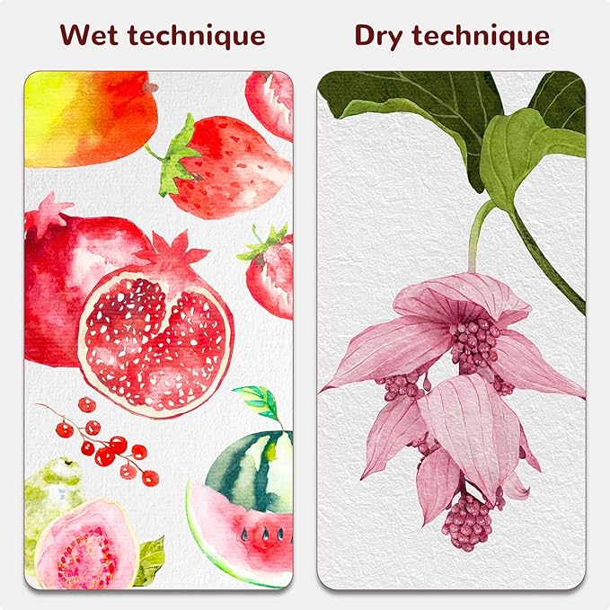 Watercolor Paint Set with 100 Rich Colors,Professional Travel Art Kit with 7 Brushes, 8 Papers, Palette & Accessories,Includes Metallic & Fluorescent Paints,Art Supplies for Artists, Adults & Hobbyists (50 unique colors)