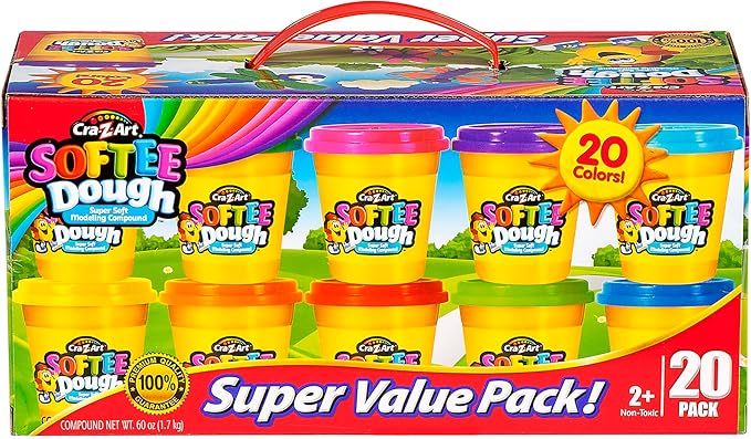 Cra-Z-Art Giant Color Craze 20 Dough Pack