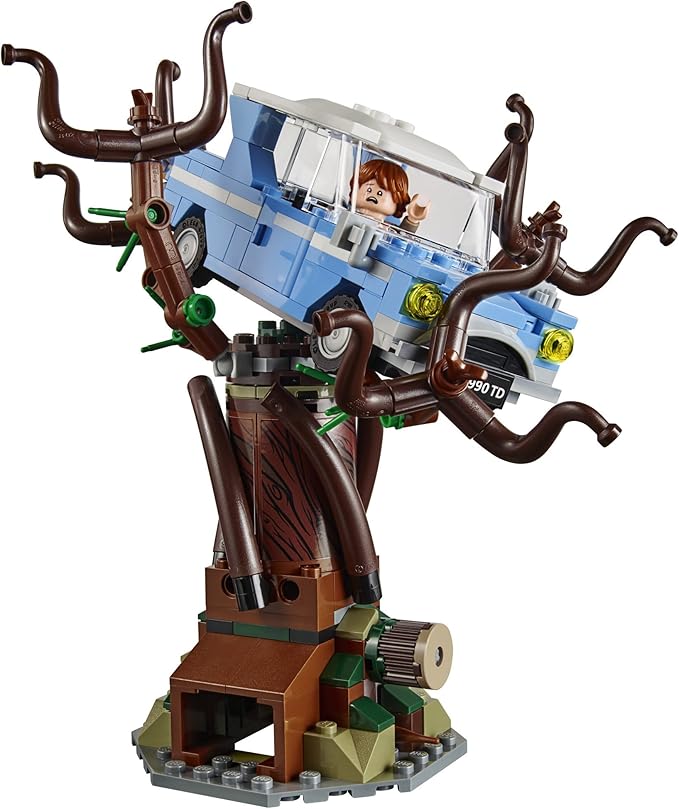 LEGO Harry Potter and The Chamber of Secrets Hogwarts Whomping Willow 75953 Magic Toys Building Kit, Prisoner of Azkaban, Hedwig, Hermoine Granger and Severus Snape for 8 - 14 years (753 Pieces)