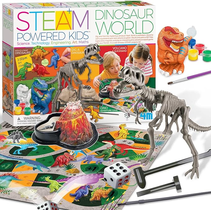 4M | STEAM Powered Kids | Rainbow Unicorns | Giant Unicorn STEAM Projects Kit | Kids Ages 5+