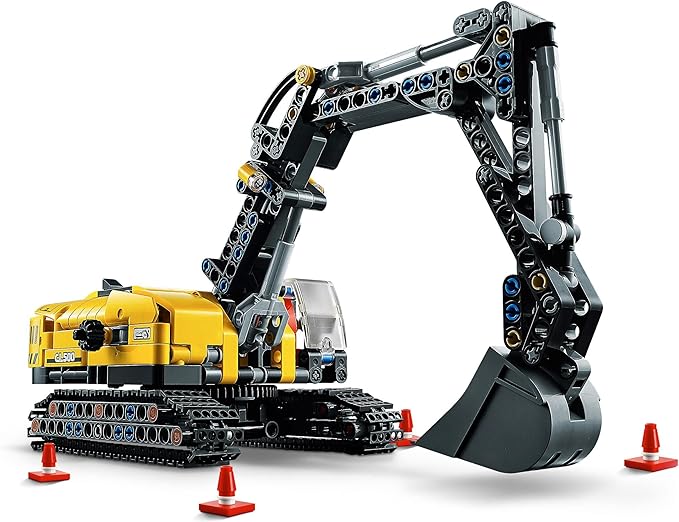 LEGO® Technic Heavy-Duty Excavator 42121 Toy Building Kit; A Cool Birthday;Construction Toys