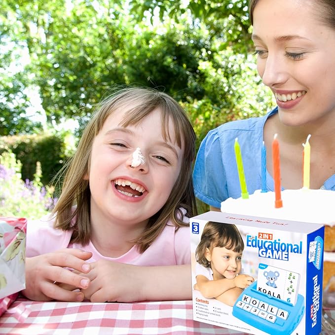 Toddler Toys for Boys Age 3-4, 2 in 1 Educational Toys Alphabet Spelling & Reading, Flash Cards Learning Toys Gifts for Preschool Kindergarten Boys Girls Ages 3 4 5 6 7 8