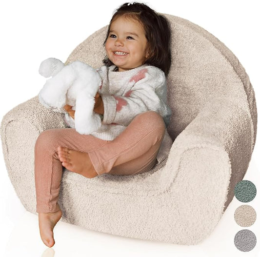 ZICOTO Comfy Kids Chair for Toddler - Portable Super Soft Chair for Gaming and Studying - Fits Nicely with Any Modern Decor