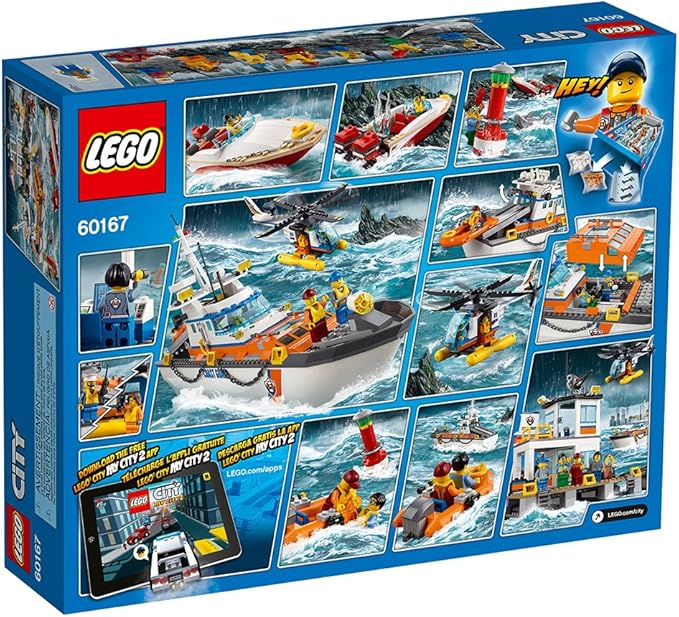 LEGO City Coast Guard Head Quarters 60167 Building Kit (792 Piece)