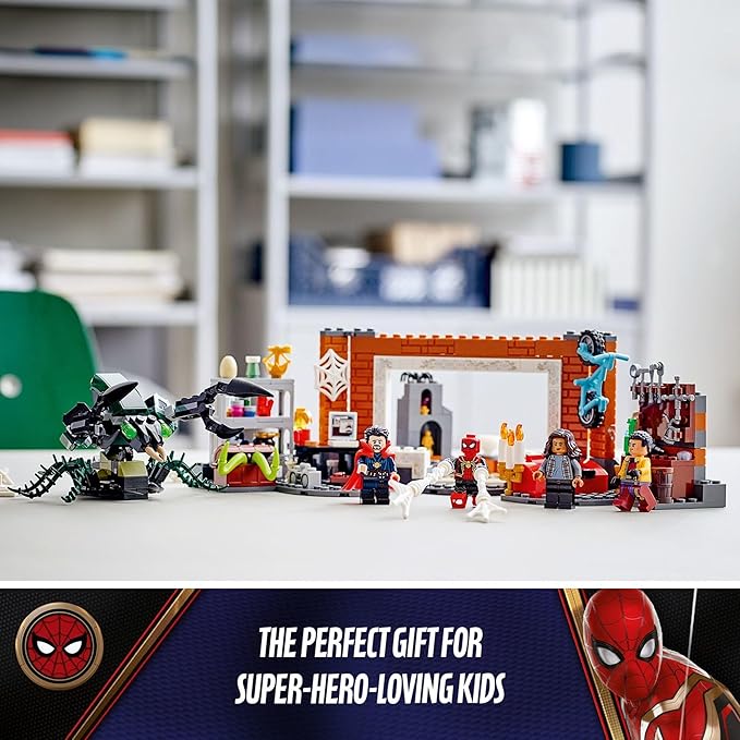 LEGO Marvel Spider-Man at The Sanctum Workshop 76185 Building Kit (355 Pieces)