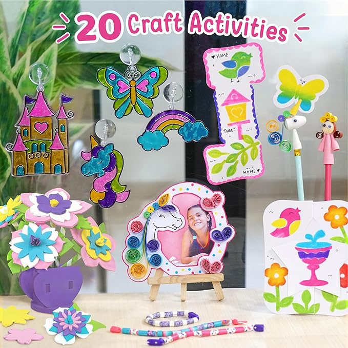Imagimake Fabulous Craft Kit | Creative Toy and DIY Set for Kids | Arts and Crafts for Kids | Craft Kits for Kids | Gifts for 5 6 7 8 9 10 11 12 Years Old Kids