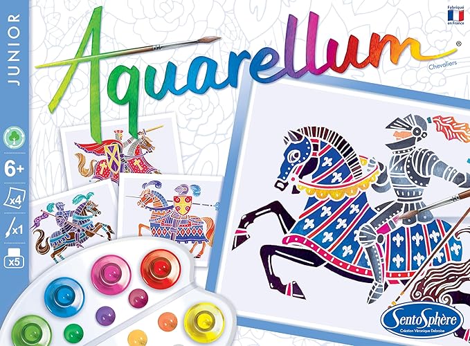 3900695 "Aquarellum Junior Knights Painting Set