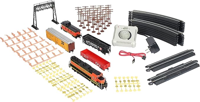 Bachmann Trains - Rail Chief Ready To Run 130 Piece Electric Train Set - HO Scale