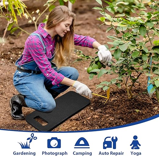 20 Pcs Garden Kneeling Pad Garden Knee Pads Thick Foam Knee Mat Waterproof Knee Cushions for Kneeling Multi Functional Kneeler for Praying, Gardening, Baby Bath, Yoga, 15.4 x 6.7 Inch (Classic Color)