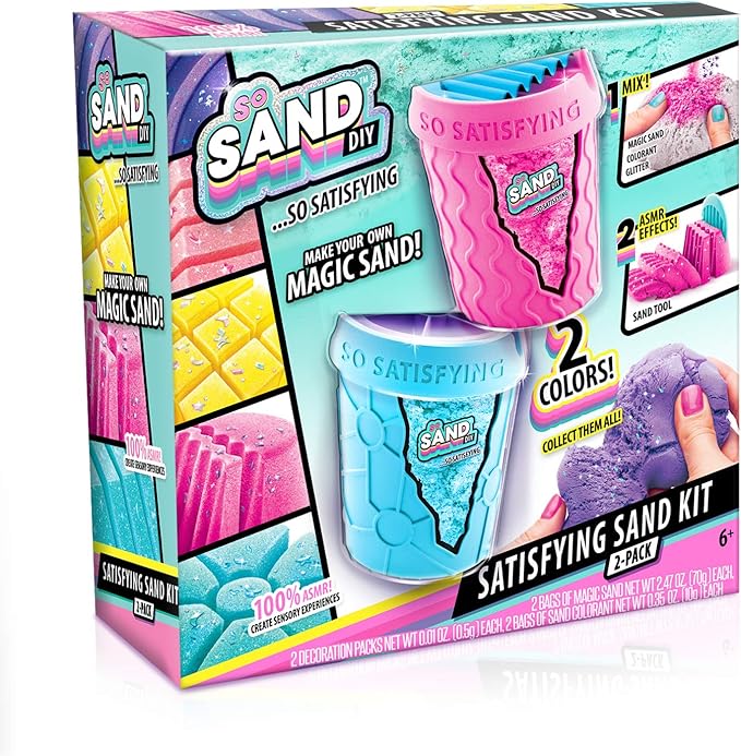 Canal Toys Satisfying Sand Kit 2 Pack