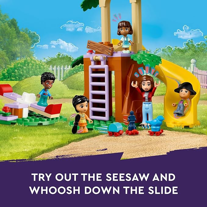 LEGO Friends Heartlake City Preschool Classroom Toy for Kids, Creative Pretend Play for Girls and Boys Ages 4 Years Old and Up, Comes with 2 Mini Dolls and 4 Micro Dolls, 42636