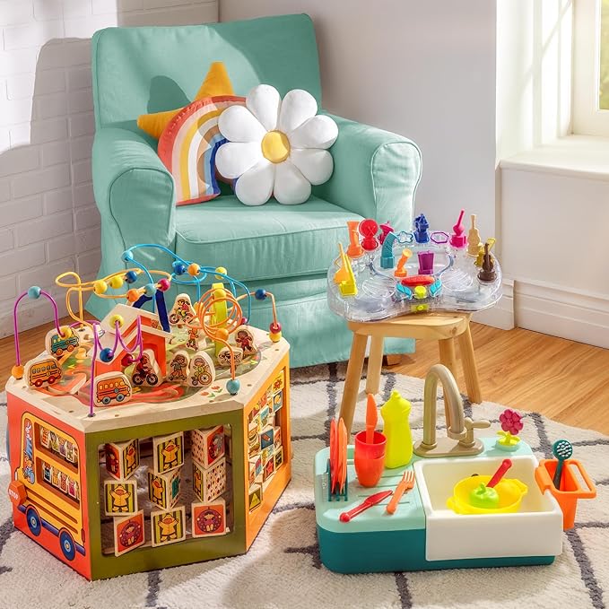 B. toys - B. Symphony Musical Toy Orchestra for Kids 3+ Years– 13 Musical Instruments for Classical Music for Babies and Toddlers – Interactive Kids Music Toys with Lights and 15 Songs