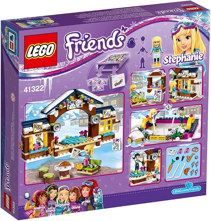 LEGO Friends Snow Resort Ice Rink 41322 Building Kit (307 Piece)