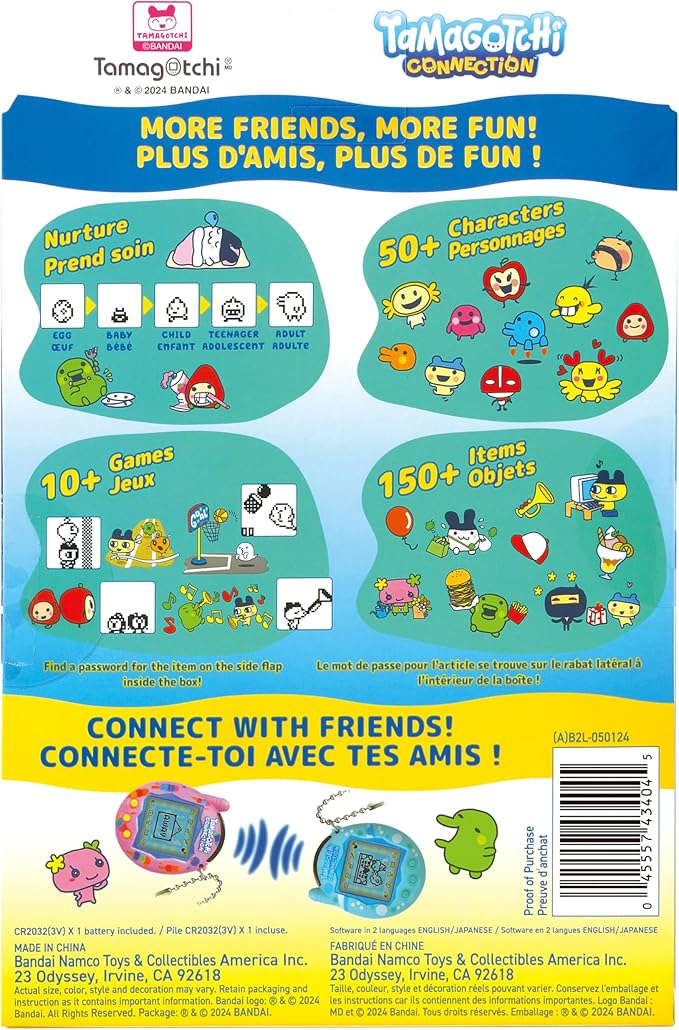 Tamagotchi Connection - Clear Retro