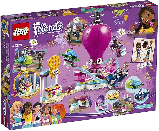 LEGO® -The Octopus Carousel Friends Building Games, 41373, Multicoloured
